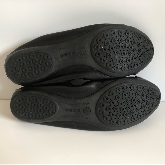 Geox Ballerina Flats Black Size 8 - Picture 7 of 8